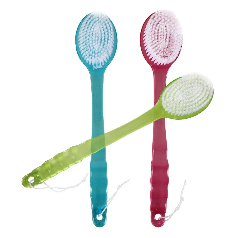 3 Pcs Bath Brush Multi-functional Exfoliating Bursh Back Scratcher for Men