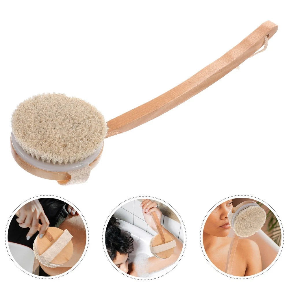 Bath Brush Back Scrubber Exfoliator Multi-functional Exfoliating Scrubbing