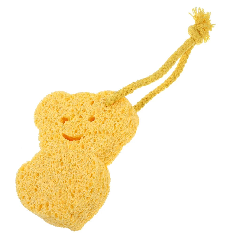 1Pc Baby Bath Sponge Bath Rub Cartoon Shower Sponge Infant Bathing Brush