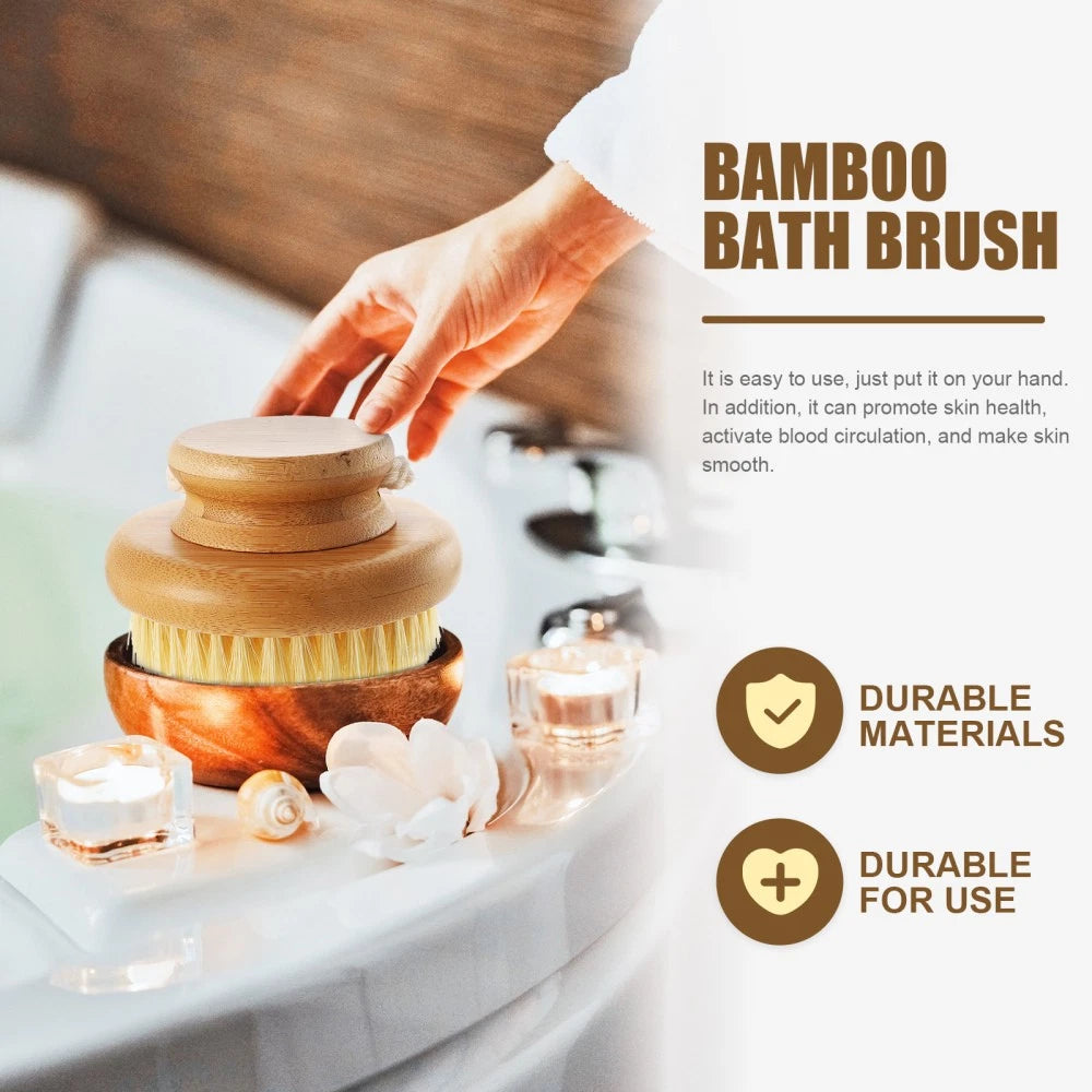 Bath Brush Shower Exfoliating Scrubbing Scrubber for Body Exfoliator