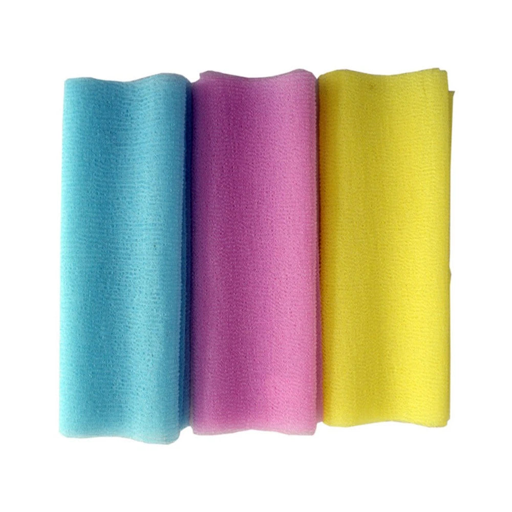 4 Pcs Bath Towel Back Cleaning Scrubber Exfoliating Brush for Body