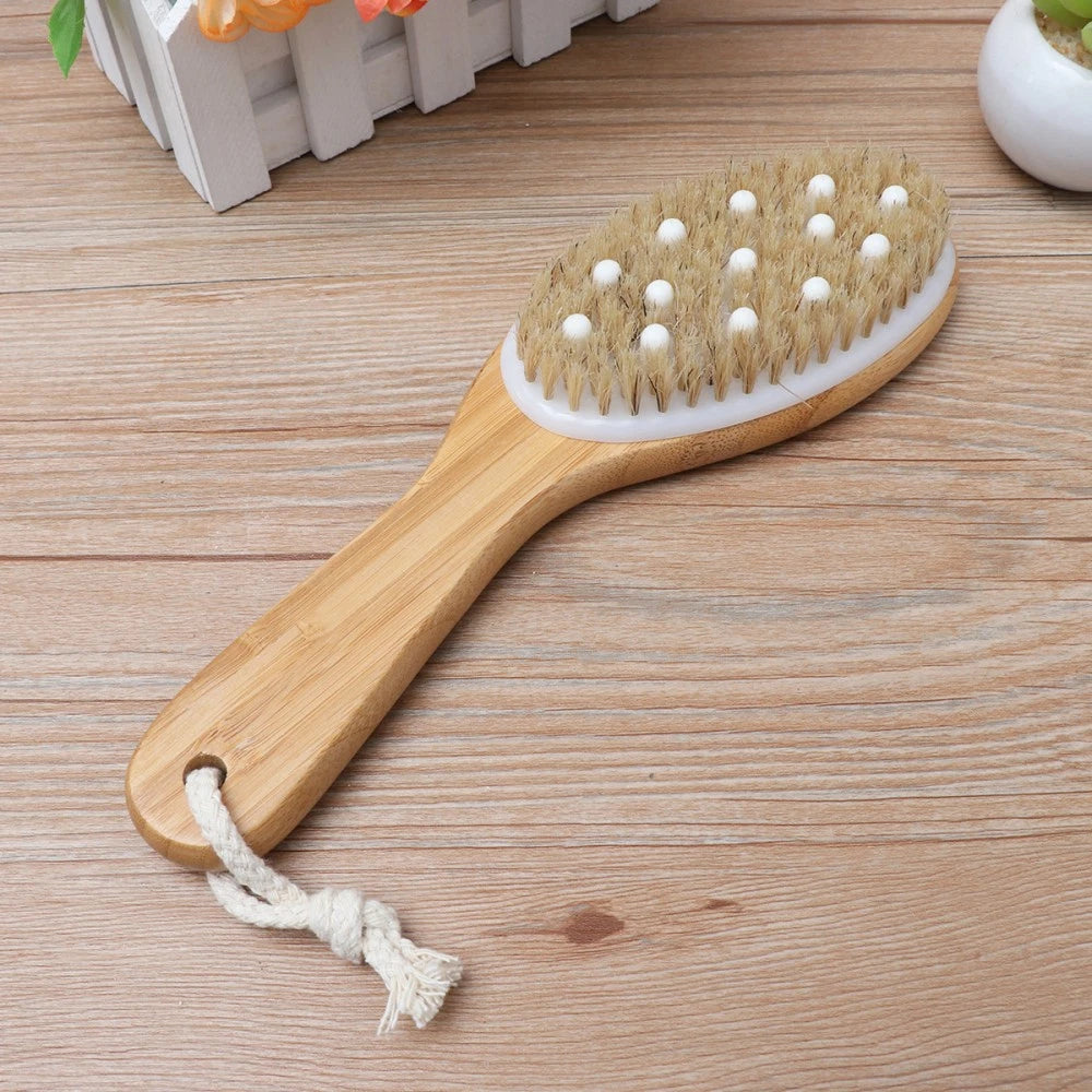 Exfoliating Body Brush Bathing Brush Body Brush Massager Loofah Back Scrubber