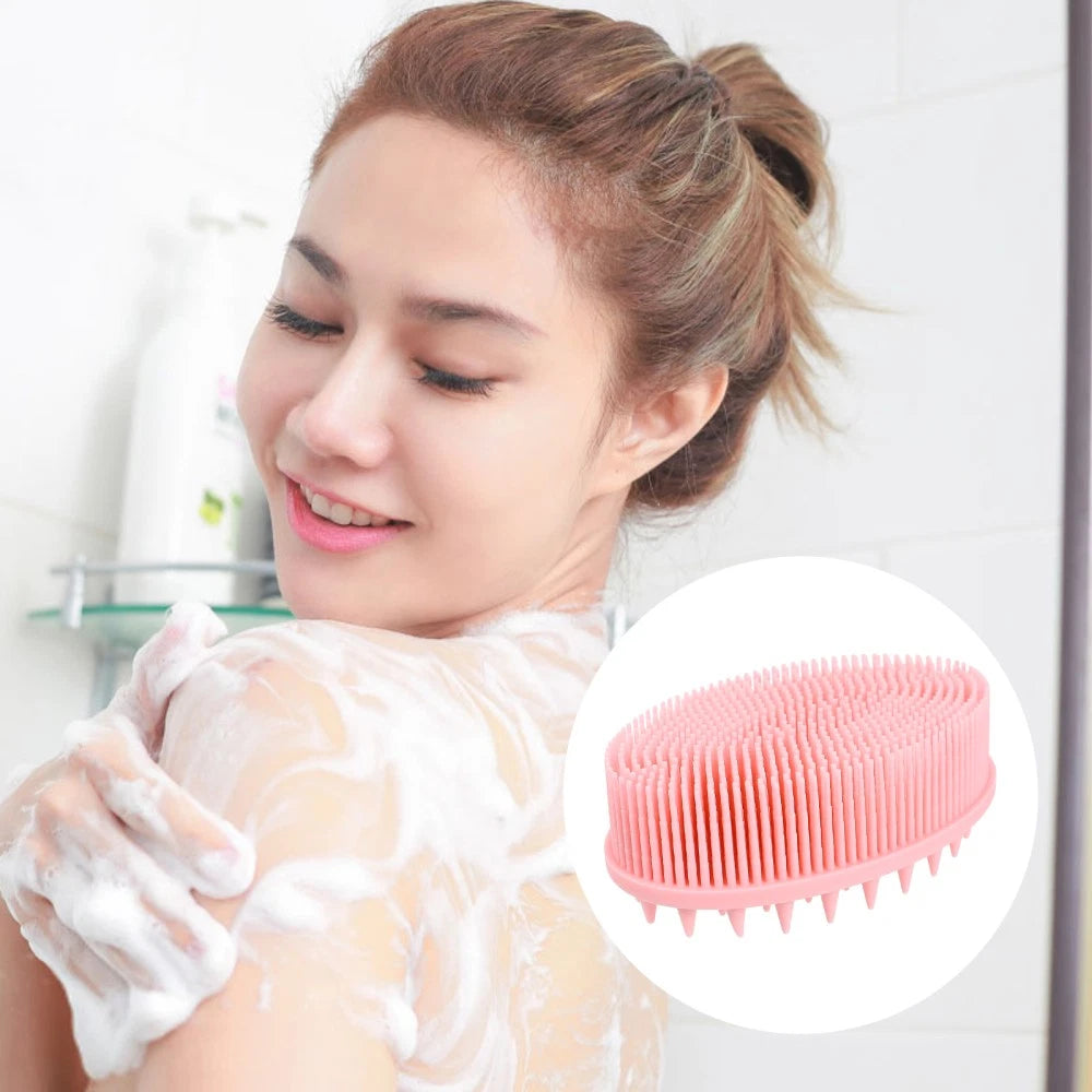 Bath Shower Scrubber Shower Body Scrubber Silicone Body Brush