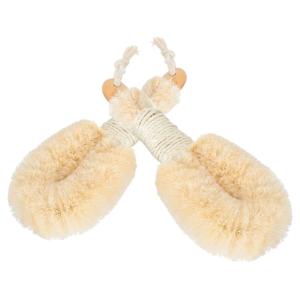 2 Pcs Silk Bath Brush Miss Body Exfoliator Shower Scrub Scrubber