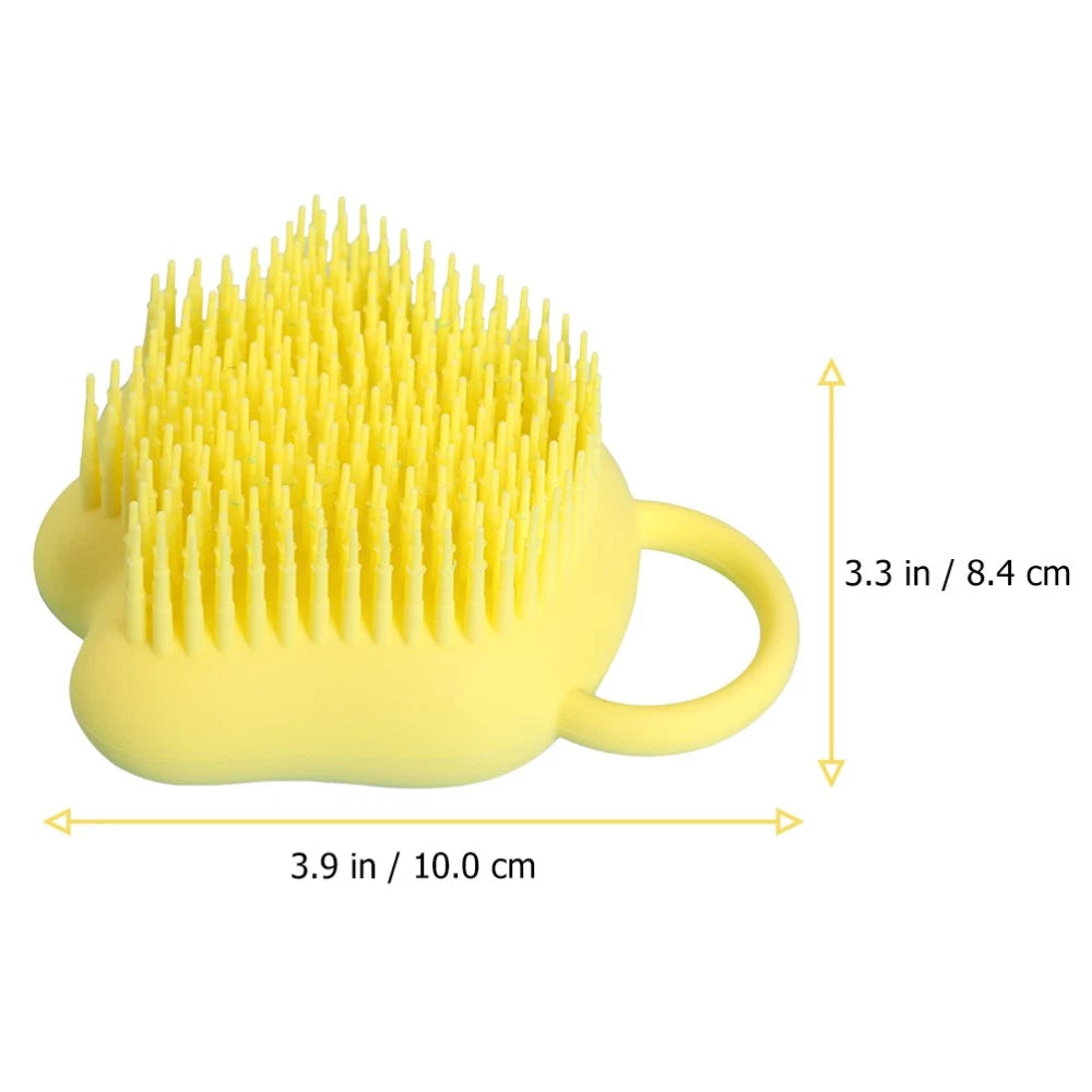 Cat Claw Bath Brush Child Baby Silicone Shower Scrubber Children Bathing