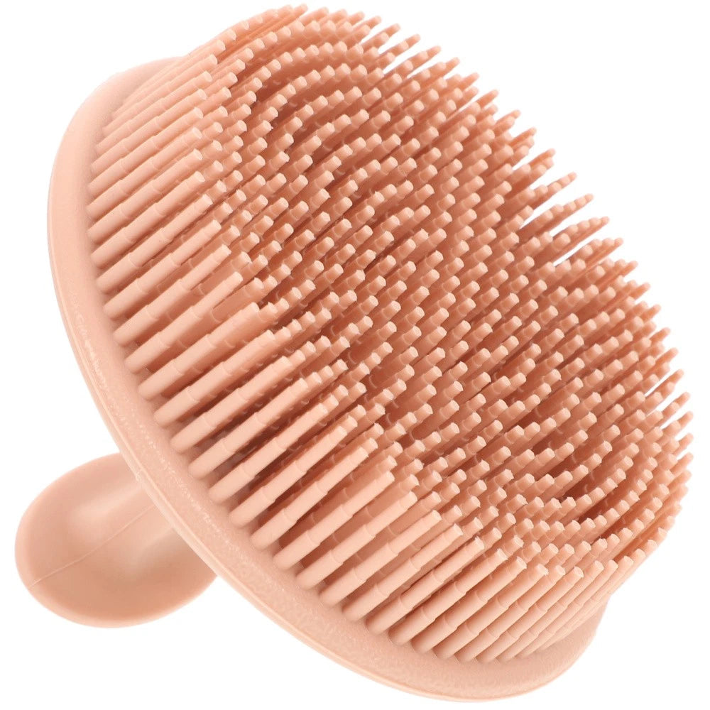 Bath Brush Exfoliating for Body Baby Travel Soft Silicone Scrubber