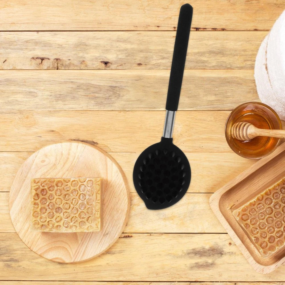 Silicone Bath Brush Man Skin Exfoliating Back Scrubbing Shower Body Scrubber