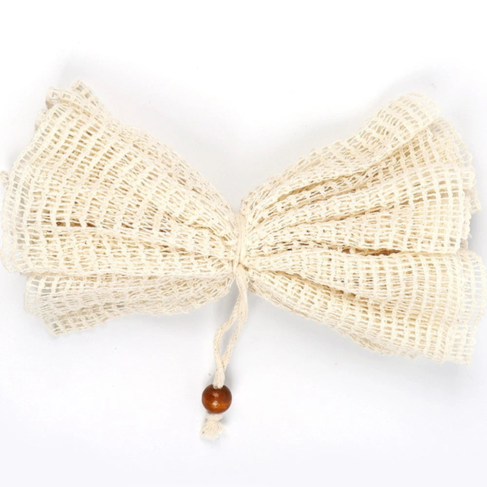 Bath Flower Towel Bathroom Shower Brushes for Body Portable Scrubber Ball Mesh