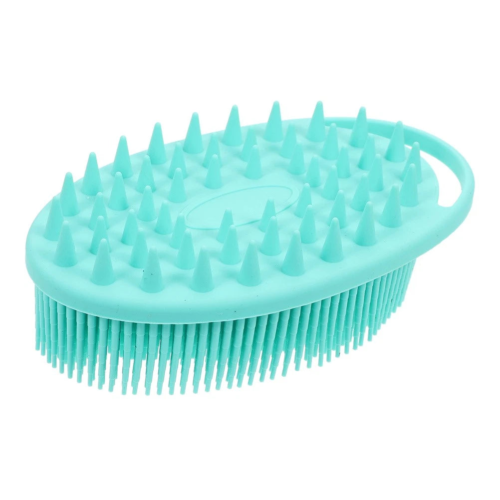 Bath Brush Silicone Body Shower Miss Work Shampoo Double-sided Cleaning