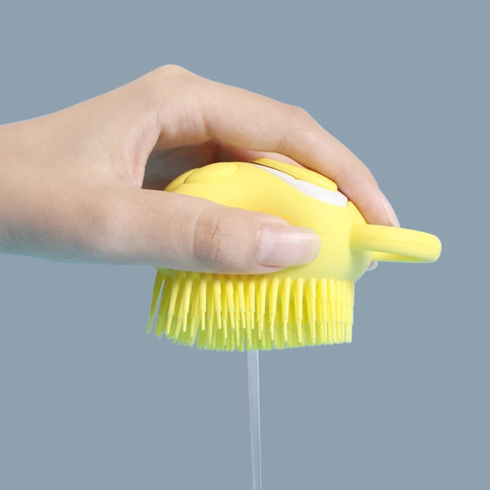 Cat Claw Bath Brush Child Baby Silicone Shower Scrubber Children Bathing