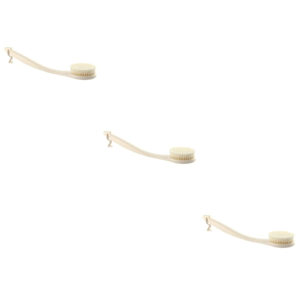 3 Count Bath Brush Miss Multi-functional Exfoliating Shower Scrubber Back