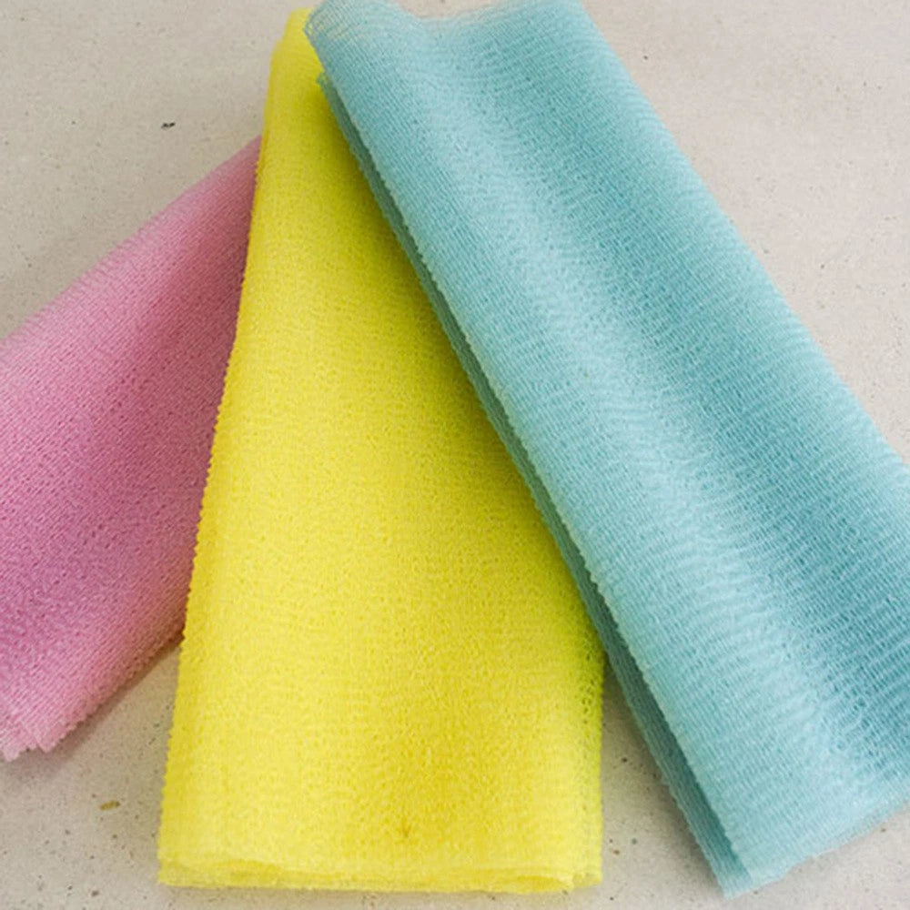 4 Pcs Bath Towel Back Cleaning Scrubber Exfoliating Brush for Body