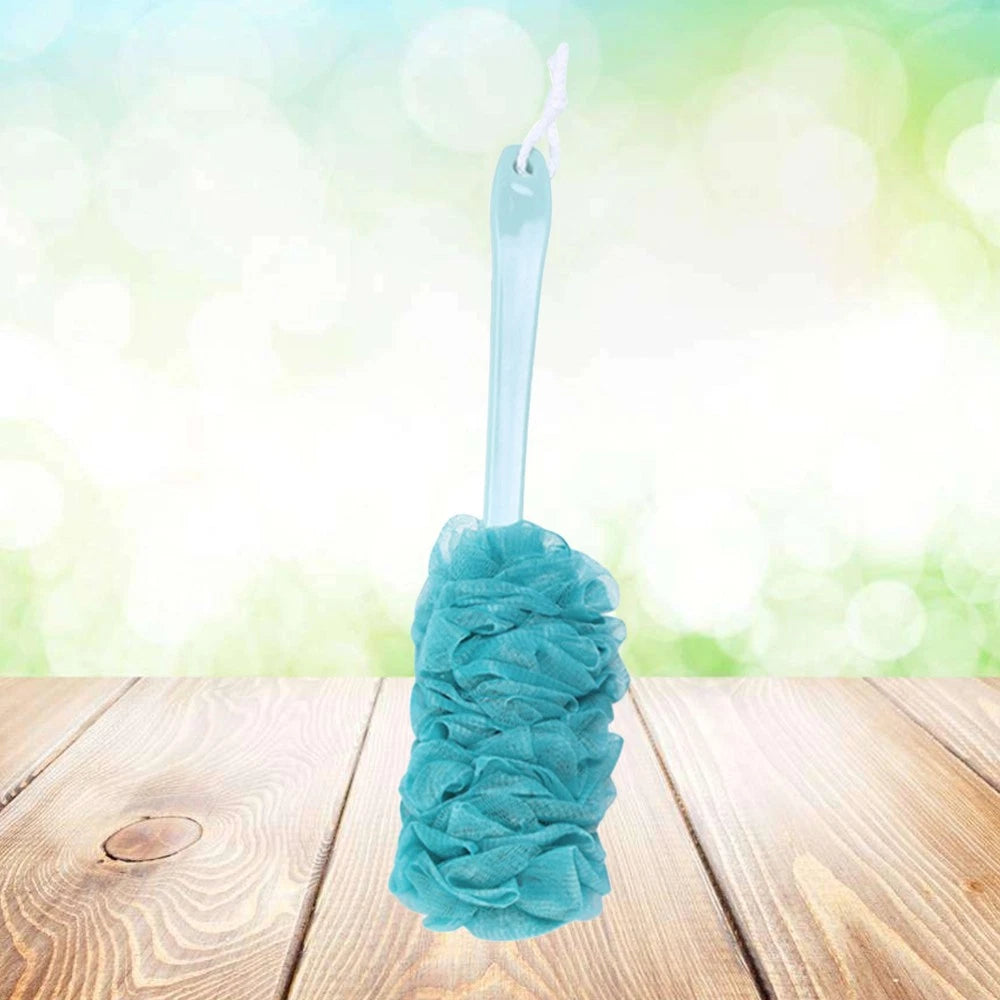 3 Pieces Bath Brush Man Back Scrubber with Long-handle Scratcher for Men