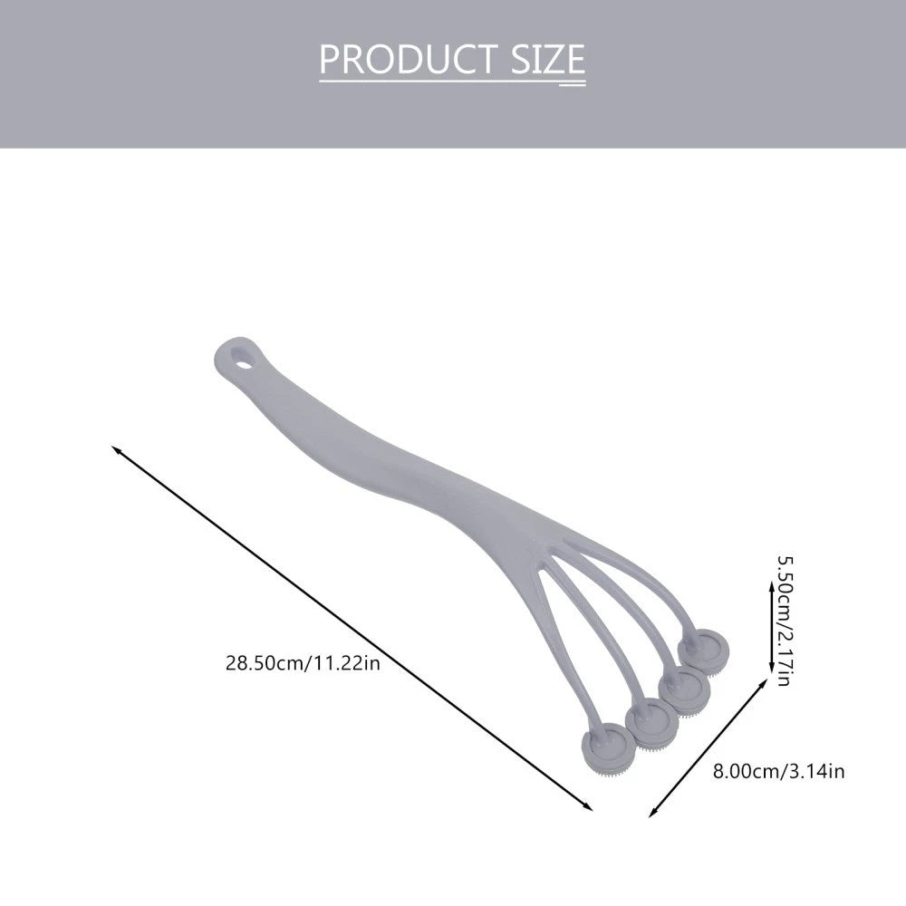 2 PCS Exfoliating Bath Brush Brushes Shower Back Scrubber for Men