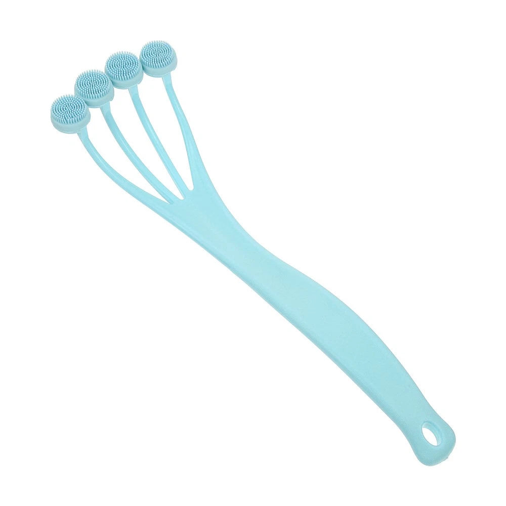 Set of 2 Exfoliating Bath Brush Miss Body with 4 Massage Heads Women Skin