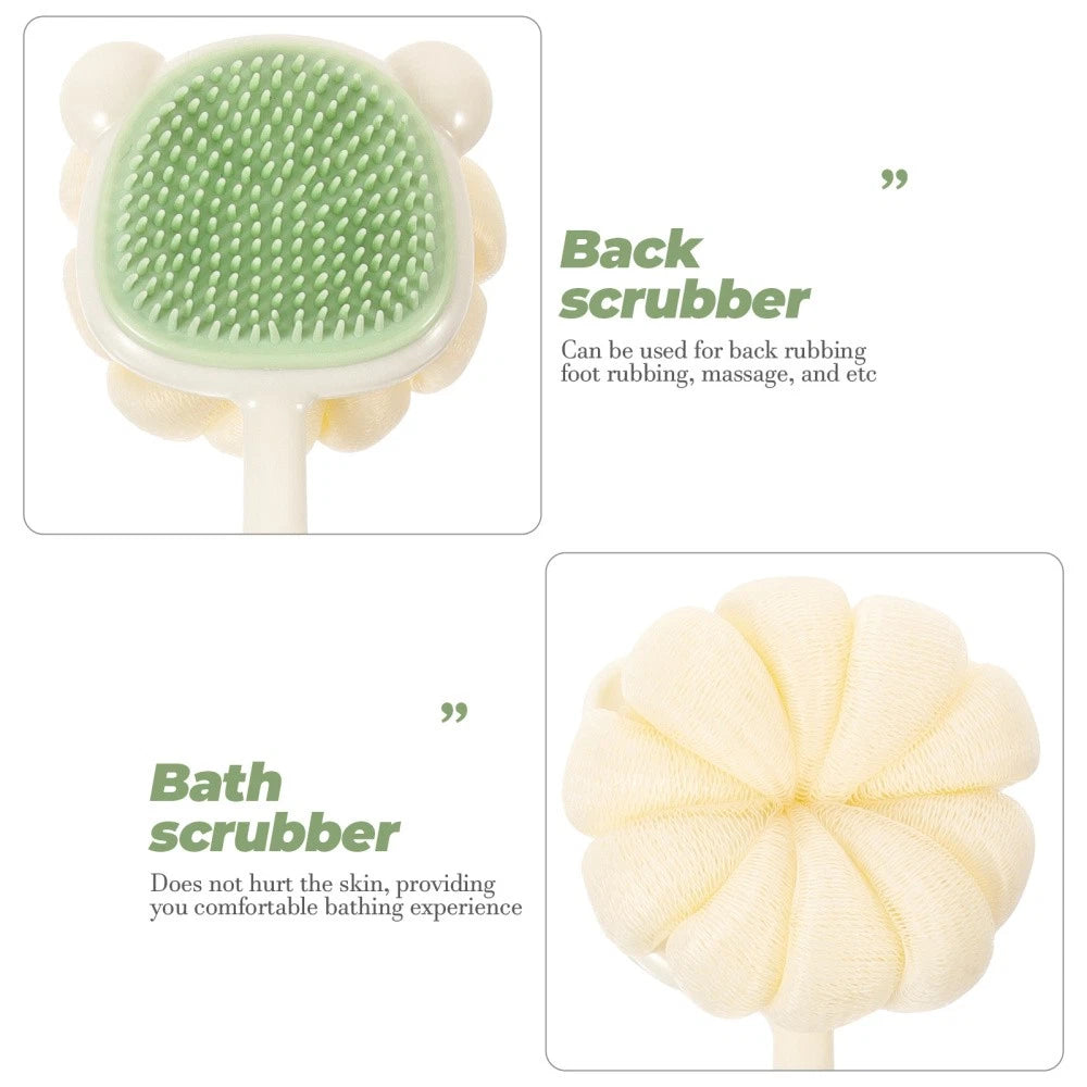 Back Rub Brush Exfoliating Body Bath Scrubber for Shower Bathbrush