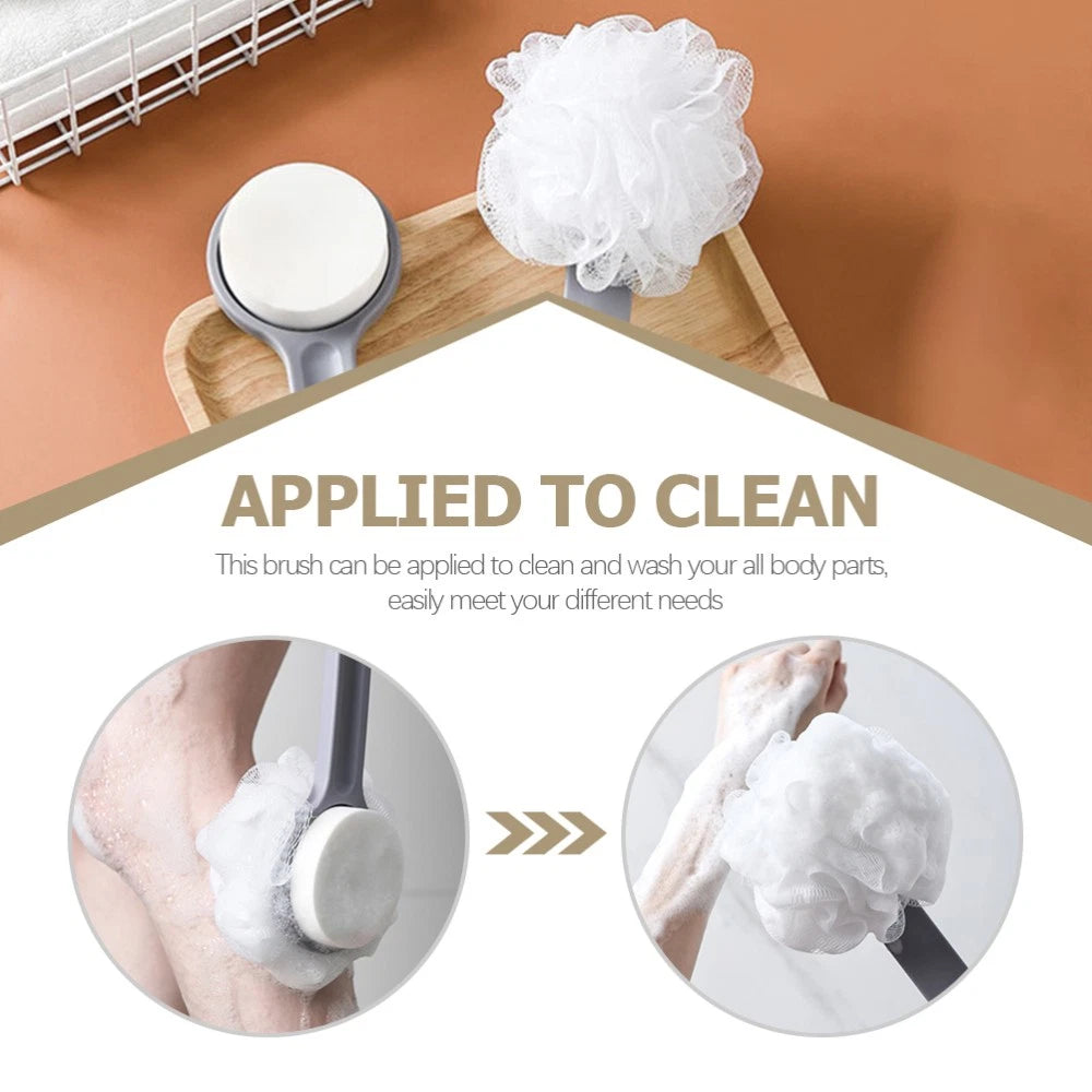 4 Count Bath Ball Brush Child Back Scrubber for Shower Exfoliating