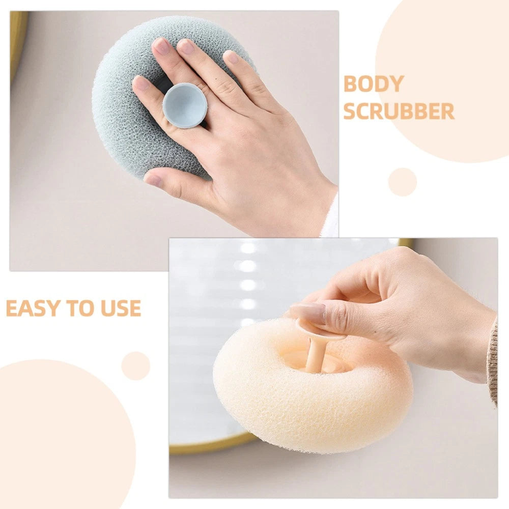 3 Pcs Bath Ball Body Exfoliator Brush Shower Brushes Bathing Skin Scrubber