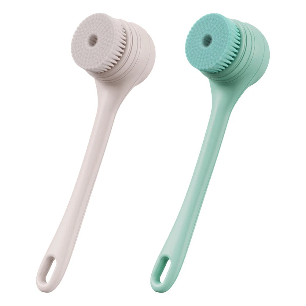 Electric Bath Brush Body Shower Brush with Long Handle Back Massage Cleaning