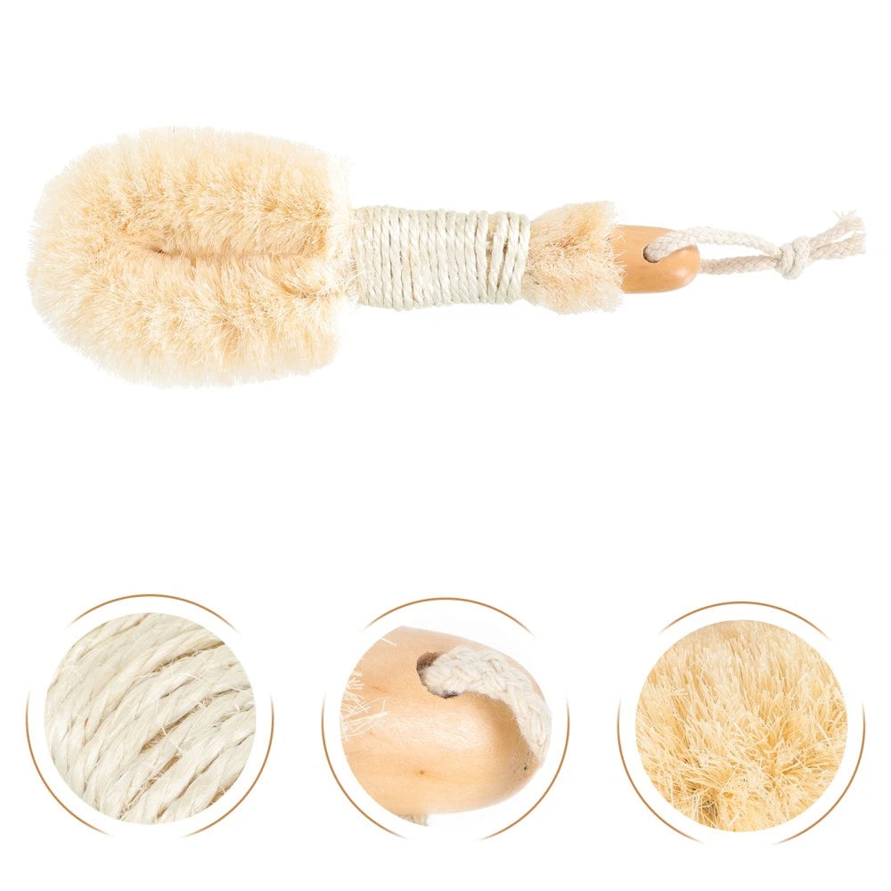 Scrub Brush Body Scrubber Exfoliator Bath Man for Shower Cleaning