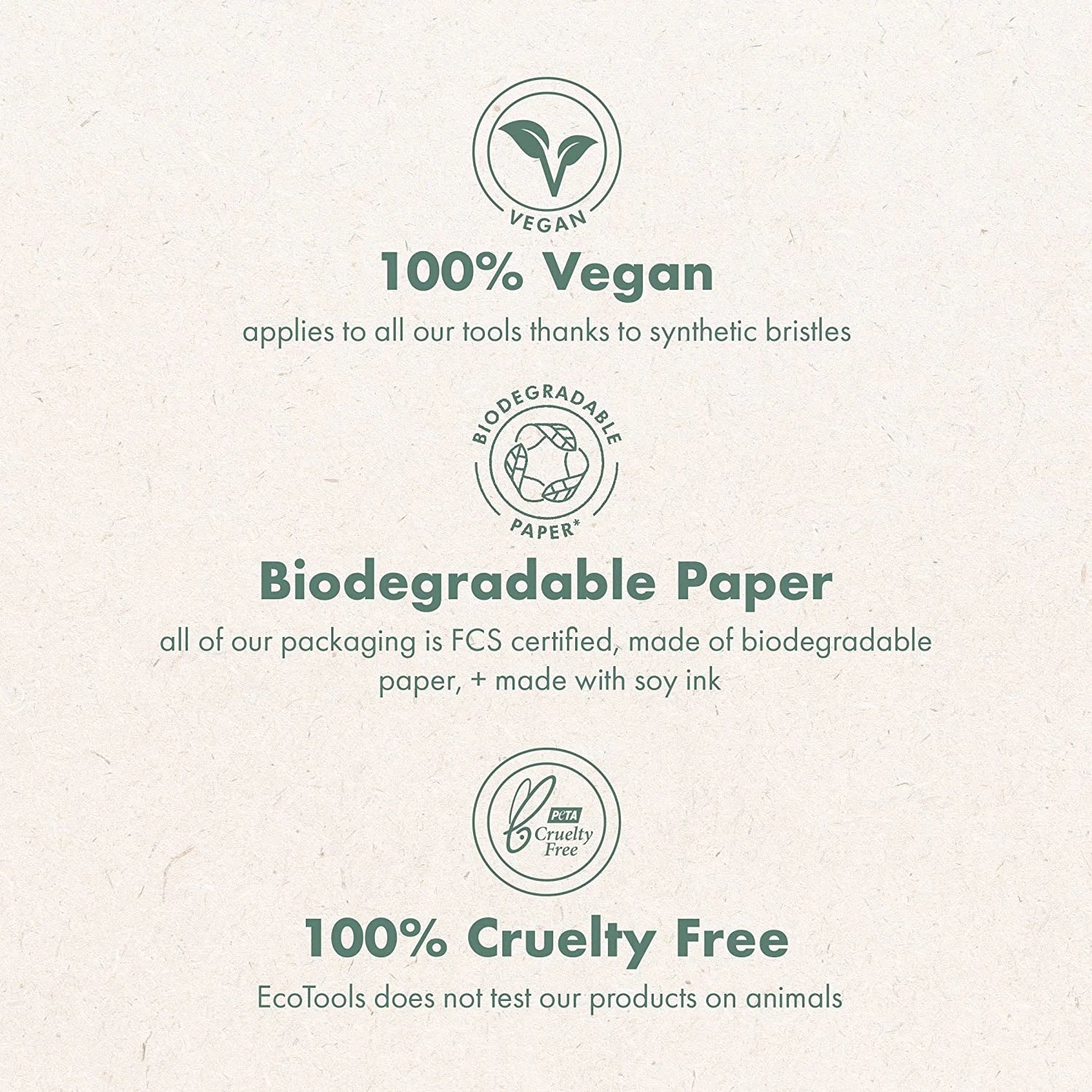 Dry Body Brush, Exfoliating Bristles, Eco-Friendly Skincare Tool, 1 Count