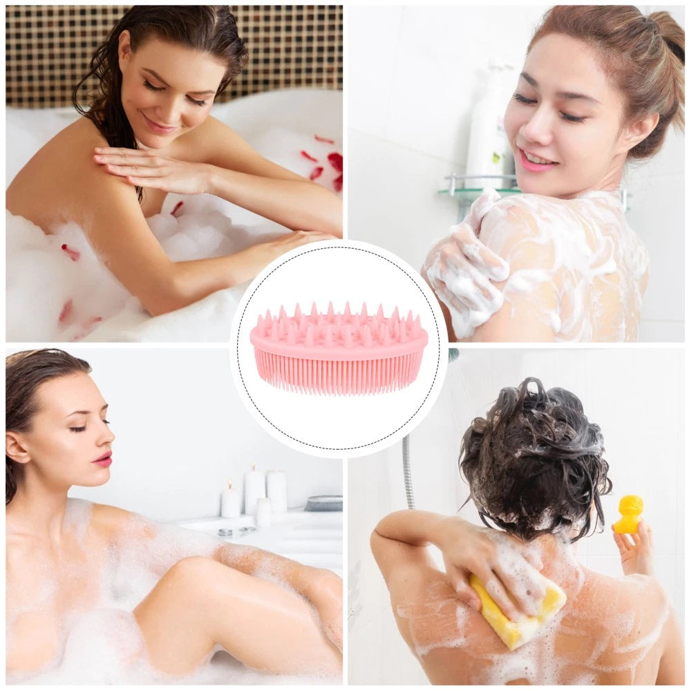 Bath Shower Scrubber Shower Body Scrubber Silicone Body Brush