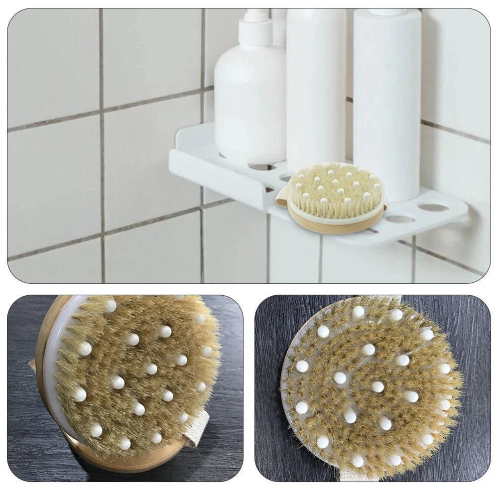 Bath Brush Shower Scrubber Back Exfoliator Massage Body Bathing Supply