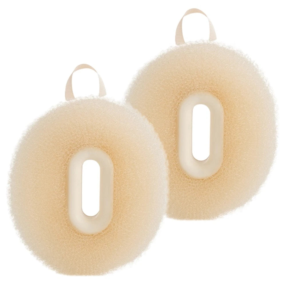 2 Pcs Bath Ball Brush Travel Bathroom Gadgets Exfoliating Shower Scrubber