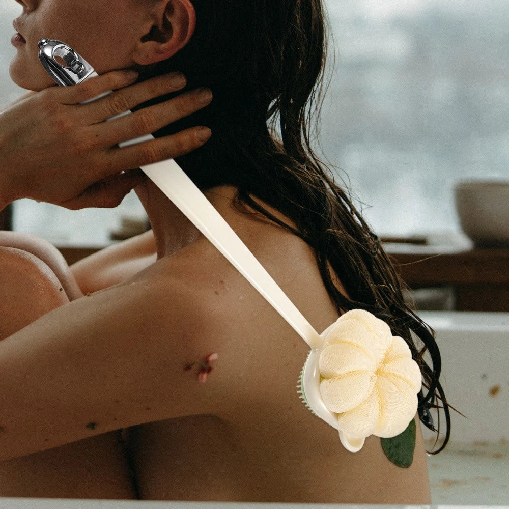 Back Rub Brush Exfoliating Body Bath Scrubber for Shower Bathbrush
