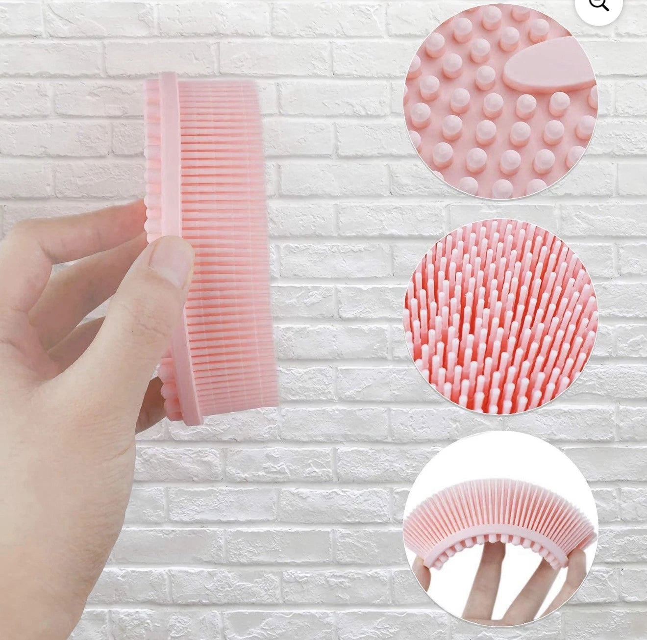Silicone Exfoliating Bath Scrubber for Skin Care & Cellulite Reduction - A0088