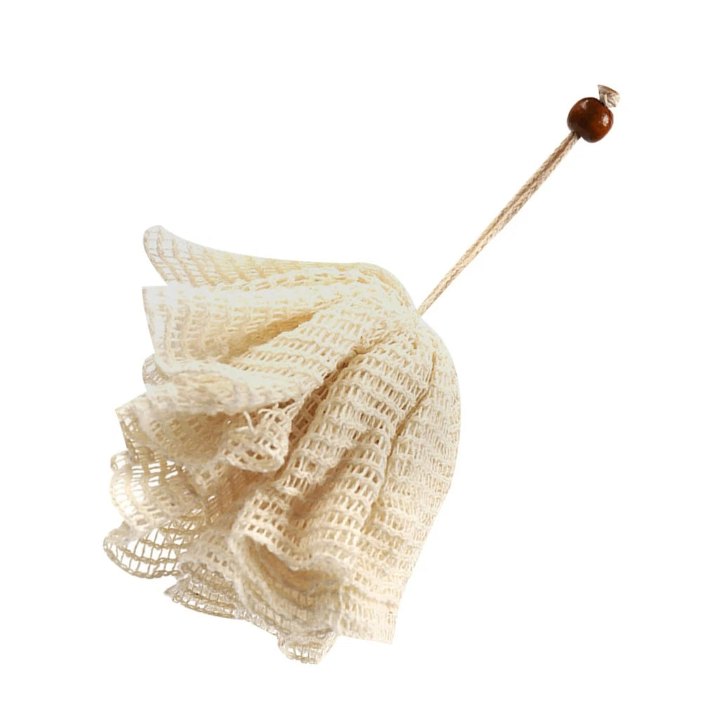 Bath Flower Towel Bathroom Shower Brushes for Body Portable Scrubber Ball Mesh