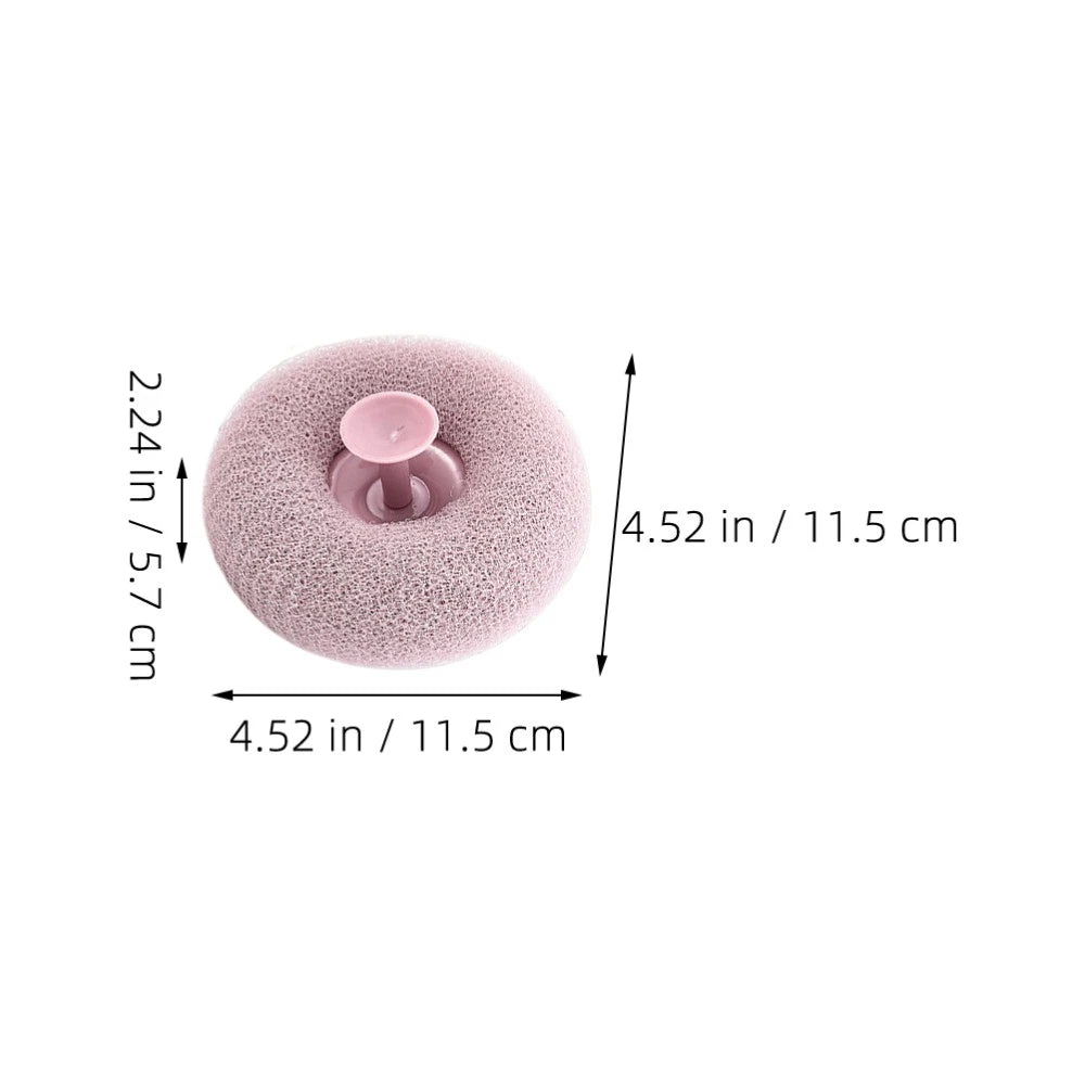 3 Pcs Bath Ball Body Exfoliator Brush Shower Brushes Bathing Skin Scrubber