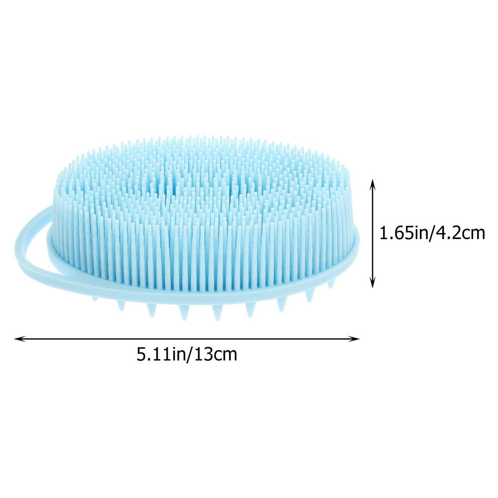 Bath Child Silicone Scrub for Body Shower Scrubber Soft