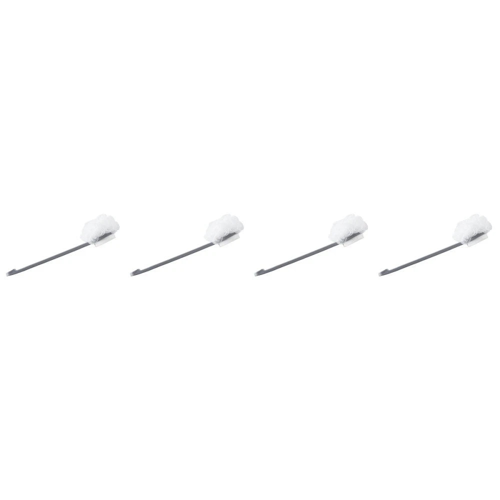 4 Pack Bath Ball Brush Child Body Shower Scrubber Exfoliating Back with Handles