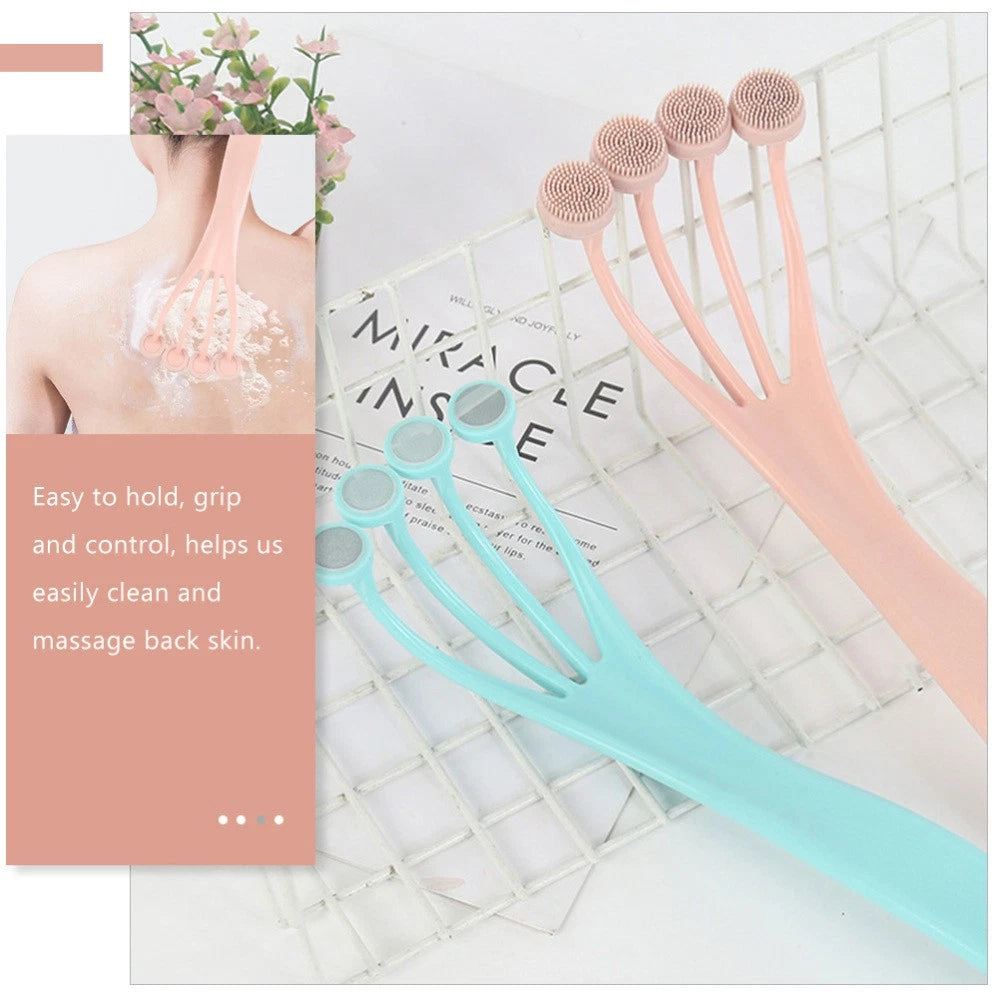 Bath Brush Women's Man Body Scrub for Shower Exfoliating Brushes