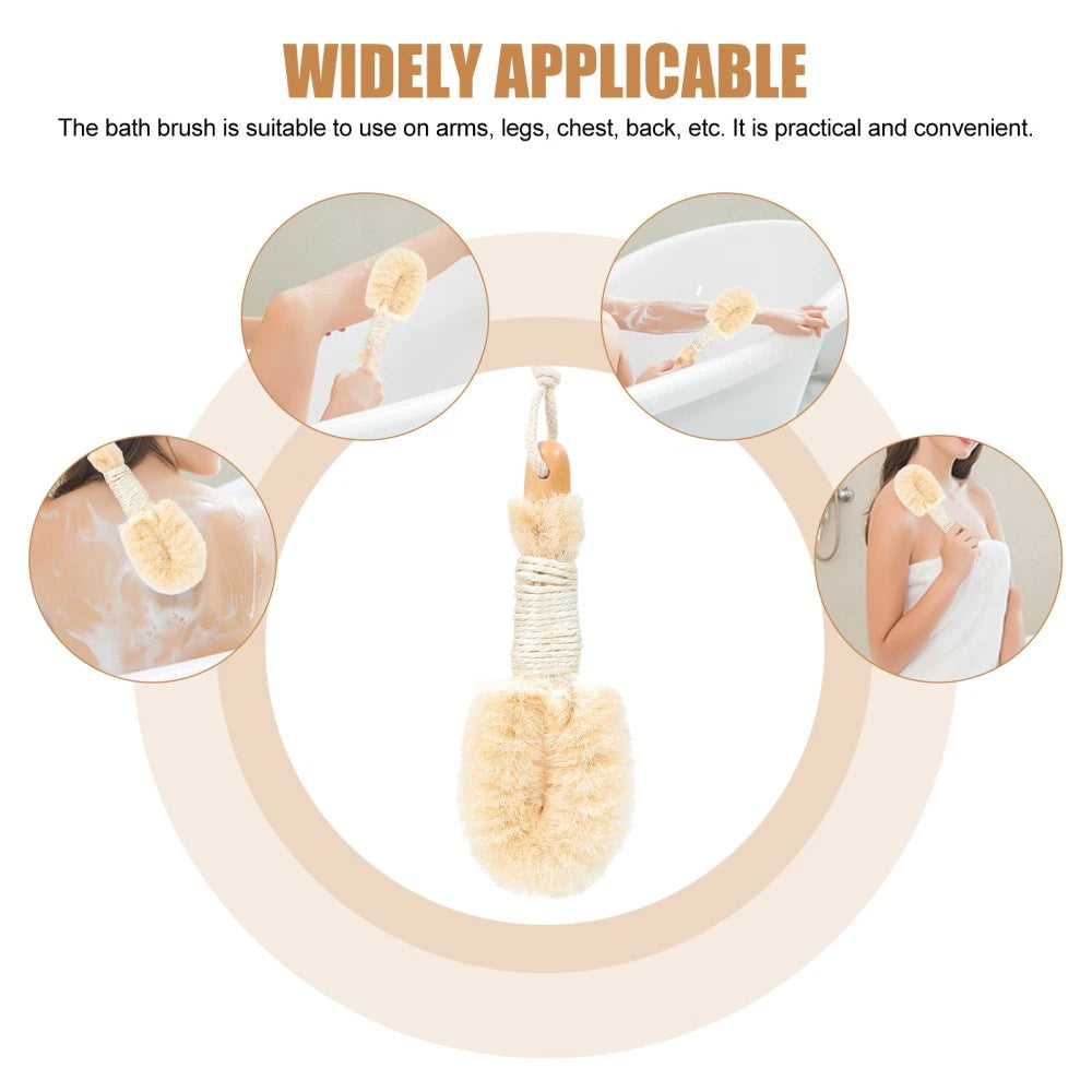 Scrub Brush Body Scrubber Exfoliator Bath Man for Shower Cleaning