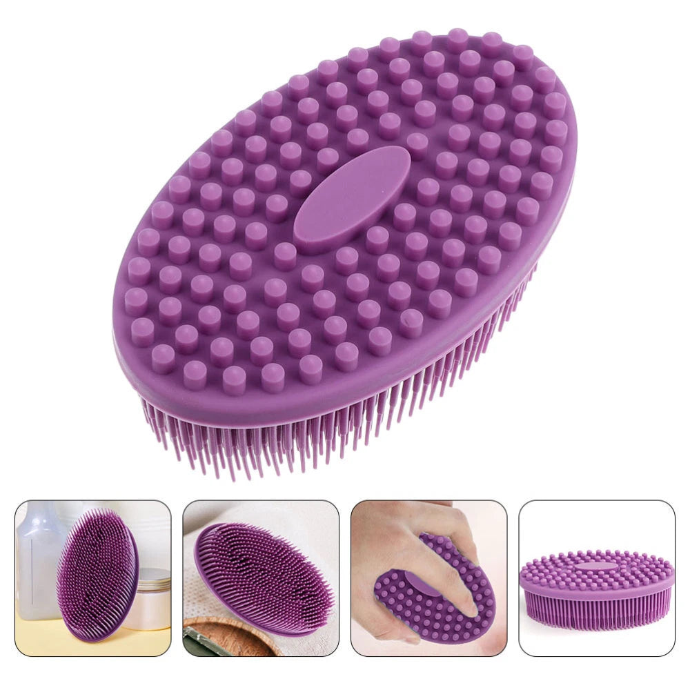Silicone Bath Infant Massage Scrubber Children Shower