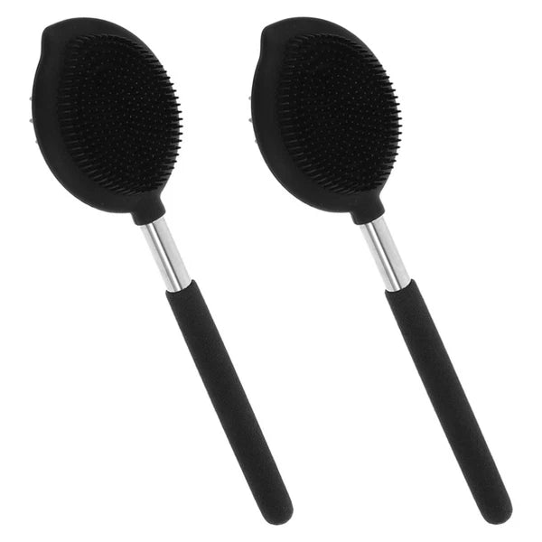 2 Pcs Bath Brush Child Exfoliating Back Scrubber Body Bathing Tool