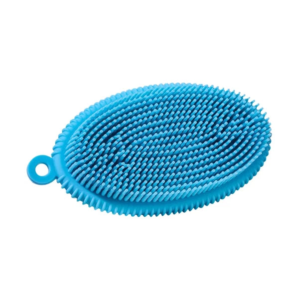 3 Pcs Bath Brush Child Newborn Hair Washing Body Silicone Scrubber
