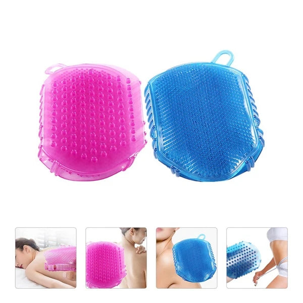 2 Pcs Massage Brush Man Bath Brushes for Shower Exfoliating Body