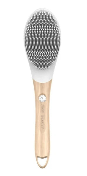 NION BEAUTY Opus Body Brush Gray New In Box - Sealed