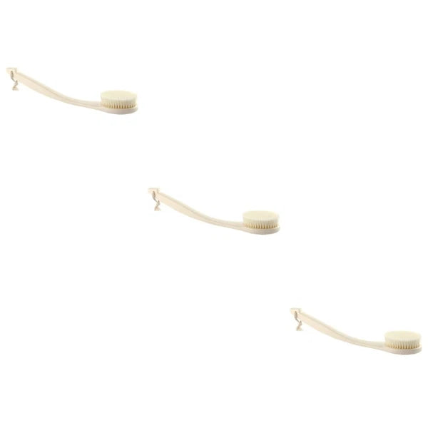 3 Count Bath Brush Miss Multi-functional Exfoliating Shower Scrubber Back
