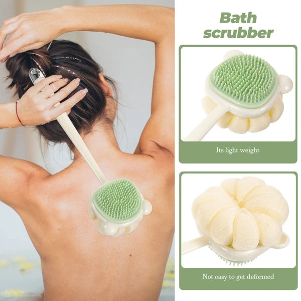 Back Rub Brush Exfoliating Body Bath Scrubber for Shower Bathbrush