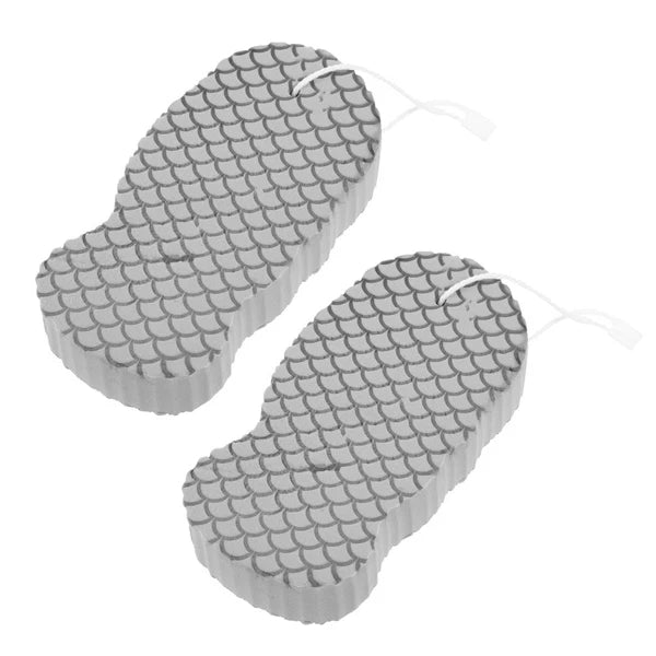 2 Pcs Baby Bath Sponge Toddler Child Shower Body Scrubber Back Brush