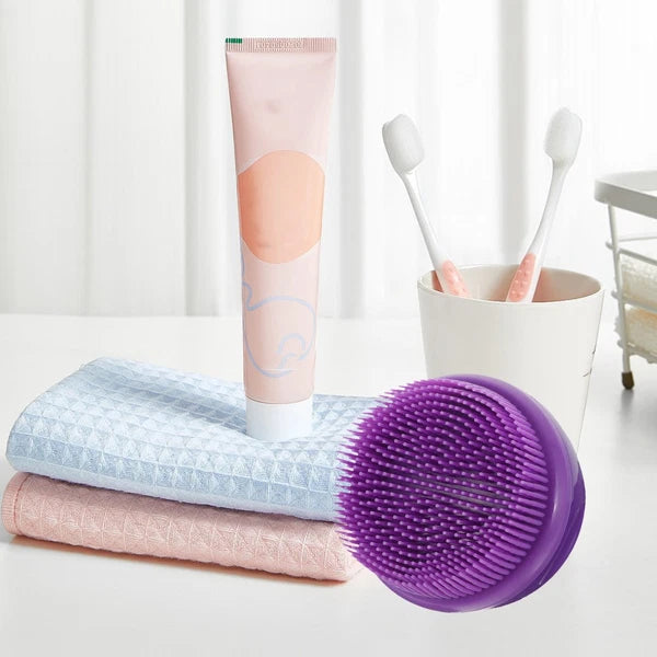 Bath Brush Body Exfoliator Exfoliating Scrub Child Man Silicone Bathing