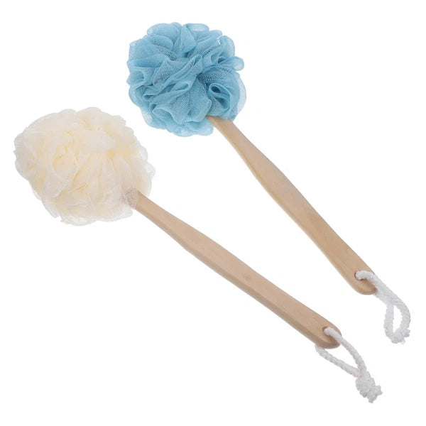 2 Pcs Miss Shower Brush for Cleaning Bath-brushes Soft Back Scrubber