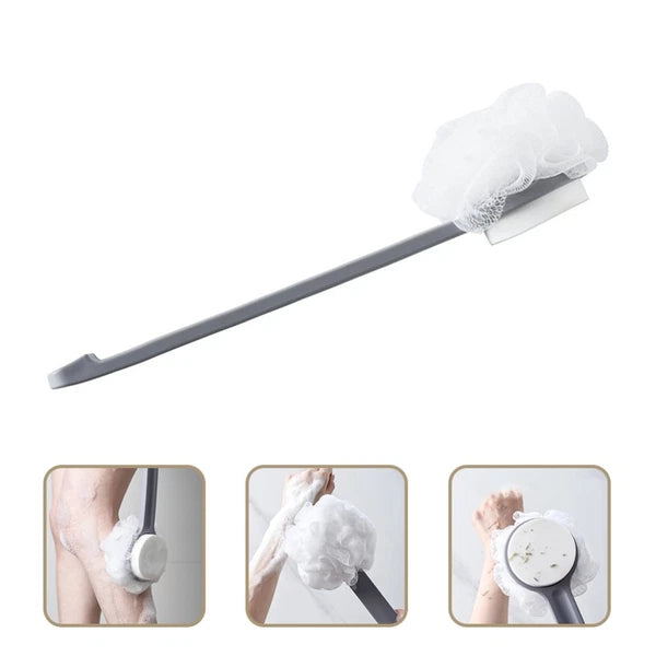 Bath Ball Brush Child Exfoliating Back Scrubber with Handles Shower