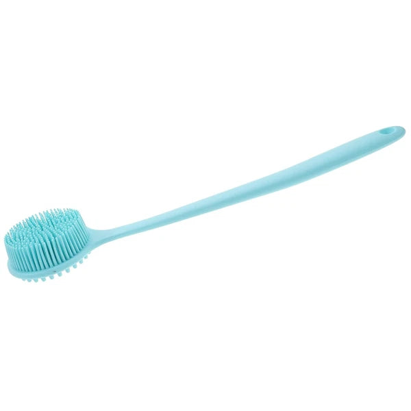 Long Handle Bath Brush Silicone Body Scrubber Exfoliator Exfoliation