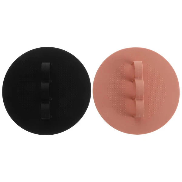 2PcsSilicone Body Scrubber Daily Use Shower Scrubber Small Bathing Brush Home