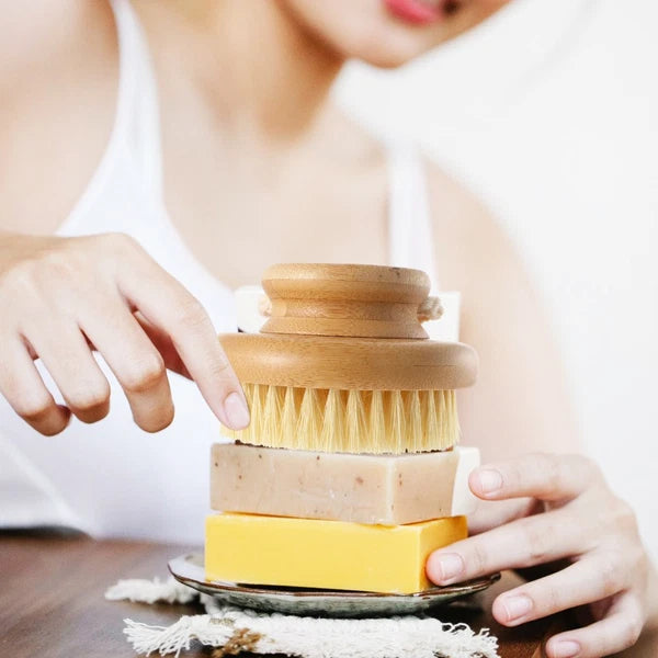 Bath Brush Shower Exfoliating Scrubbing Scrubber for Body Exfoliator